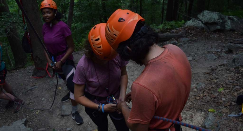 climbing camp for teens in philadelphia